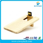 Eco wood business cards usb flash drive