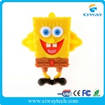 cartoon Sponge Bob shape gifts usb flash drive