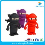 PVC cute Japanese Ninjas usb flash drives