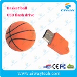 Basket ball PVC USB flash drive