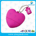PVC Heart USB flash drive