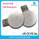 PVC Tennis ball USB flash drive