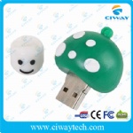 PVC mushroom USB flash drive